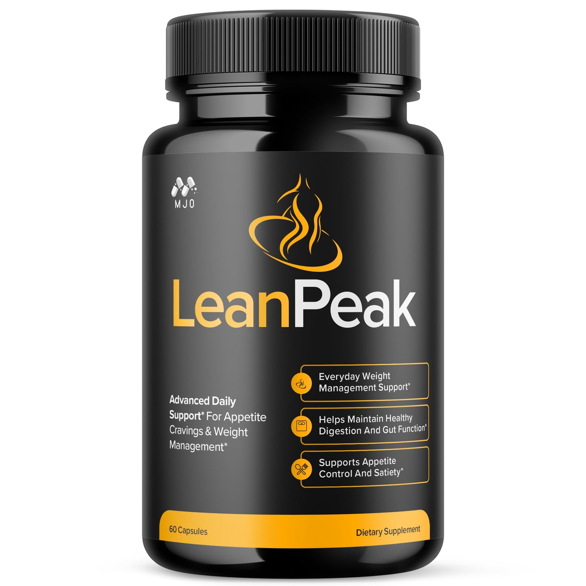 MJO Lean Peak Capsules, 60 Capsules