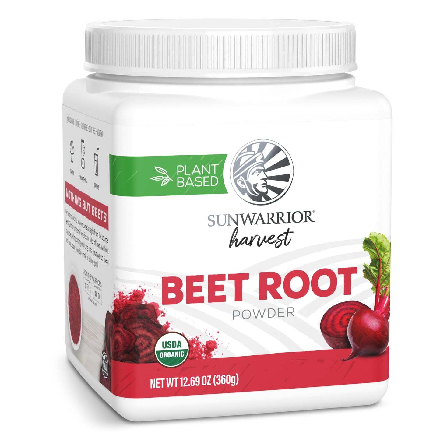 Sunwarrior Beet Root Powder 12.6 Ounce