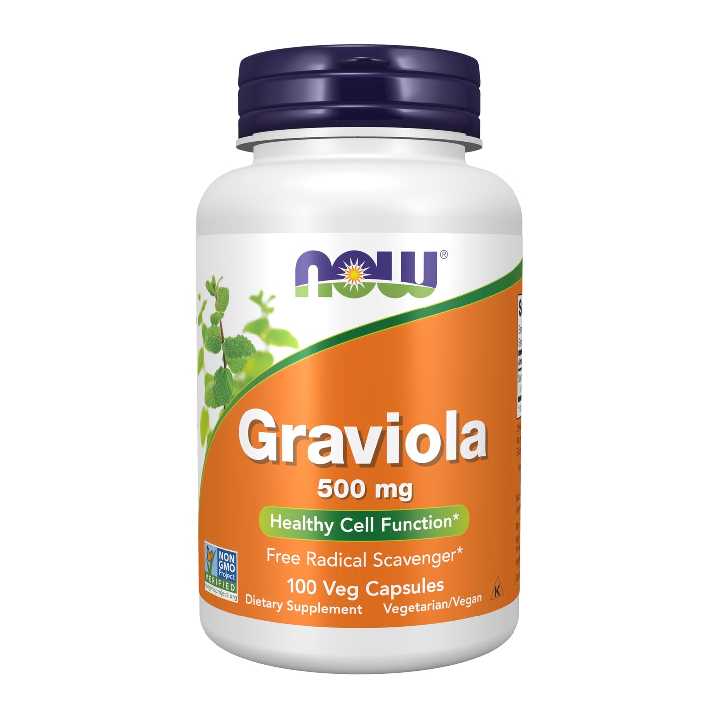 NOW Foods Graviola (Annona muricata) 500 mg Capsule, 100 Veg Capsules