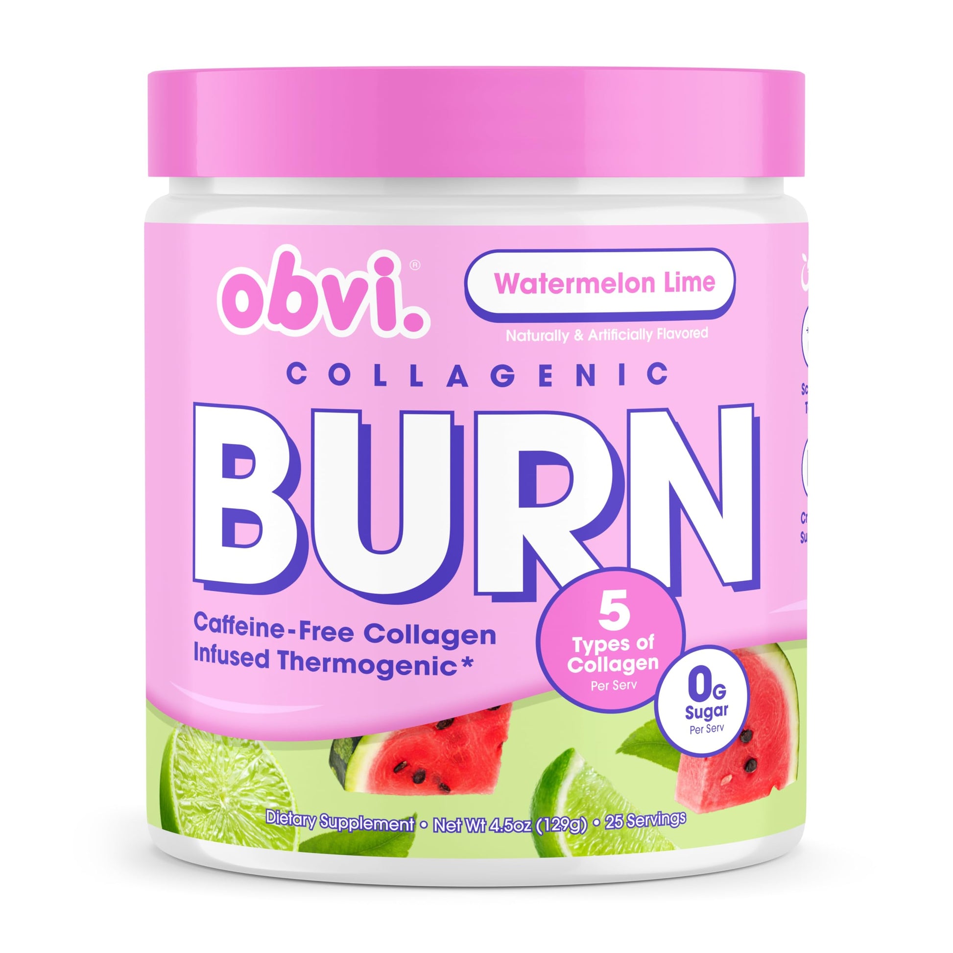 Obvi Collagenic Burn Powder 4.5 Ounce