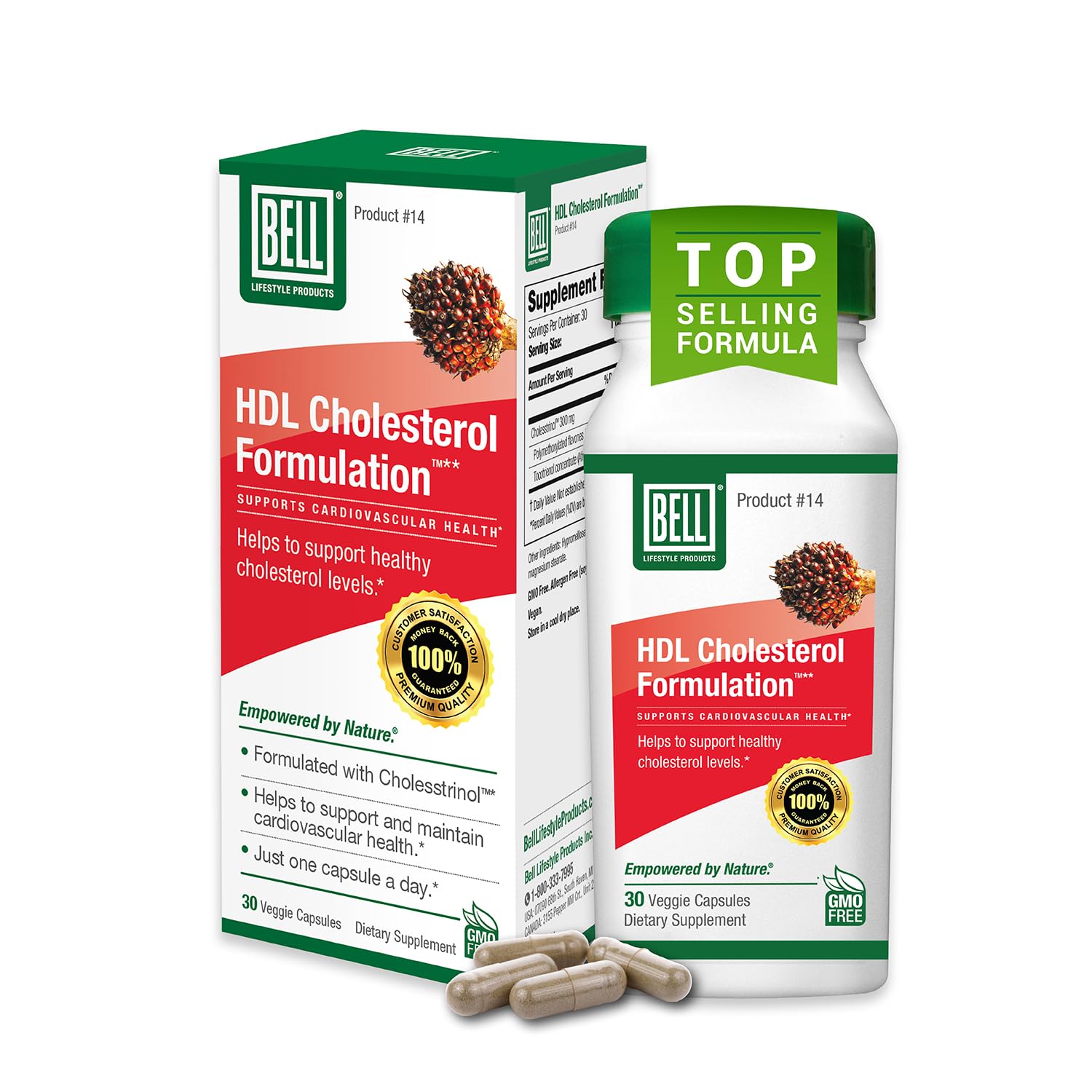 Bell HDL Cholesterol Formulation Capsule, 30 Capsules