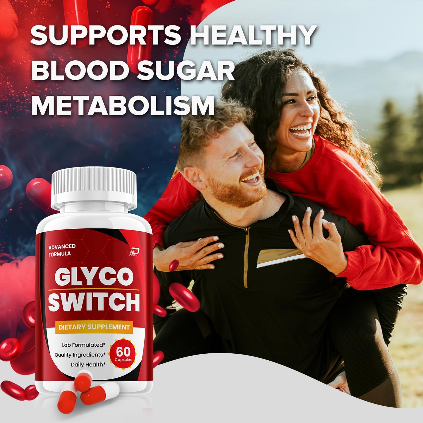 Indelo Glyco Switch Capsules 120 Capsules