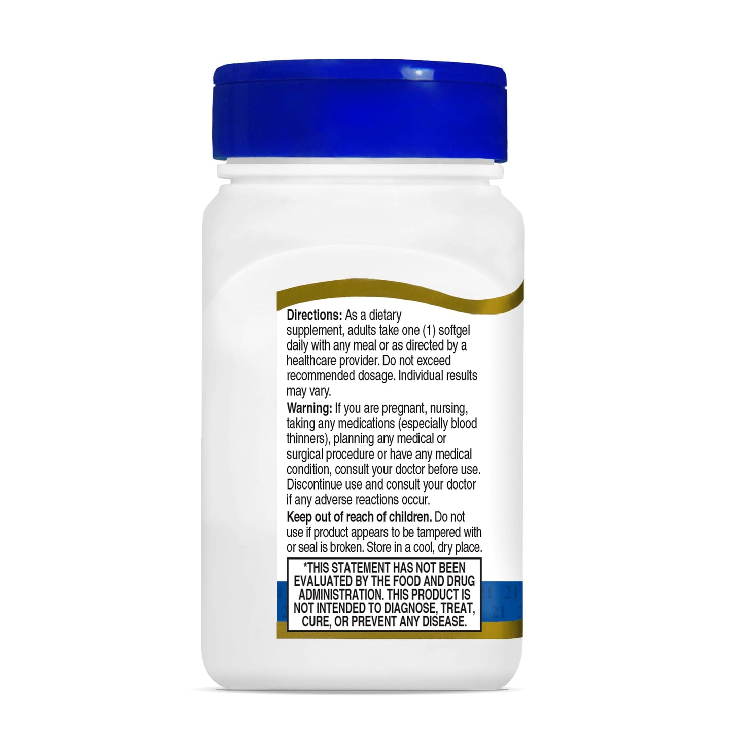 21st Century Norwegian Cod Liver Oil 400 mg Softgels, 110 Count