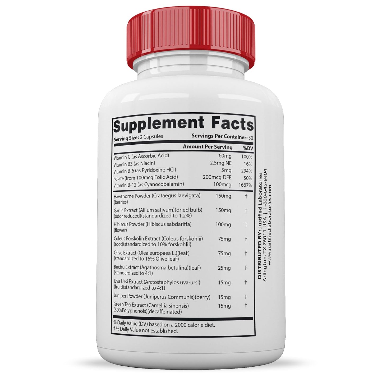 Justified Laboratories Sweet Relief Glycogen Support Capsules 300 Capsules
