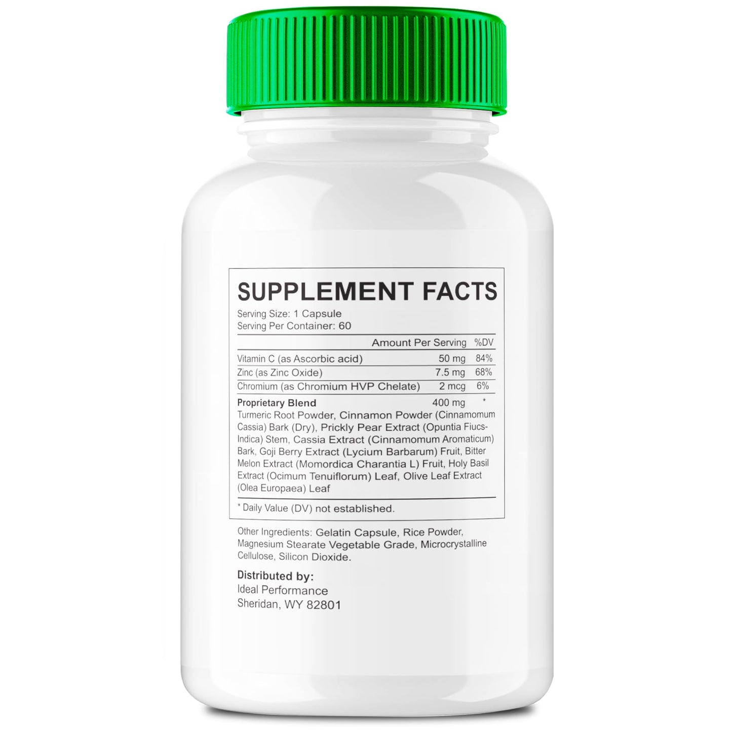 IDEAL PERFORMANCE Gluconull Capsules, 180 Capsules