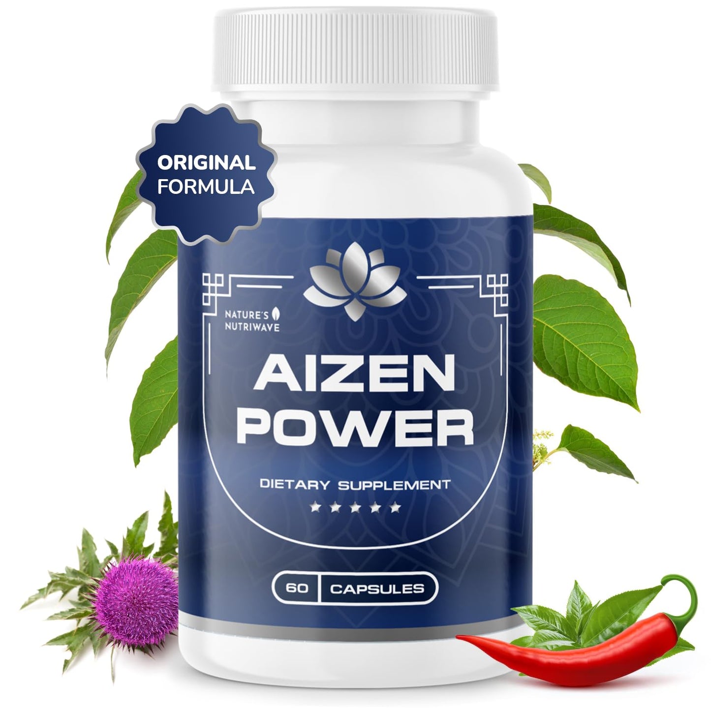 Nature’s NutriWave AizenPower Original Formula Capsules 60 Count