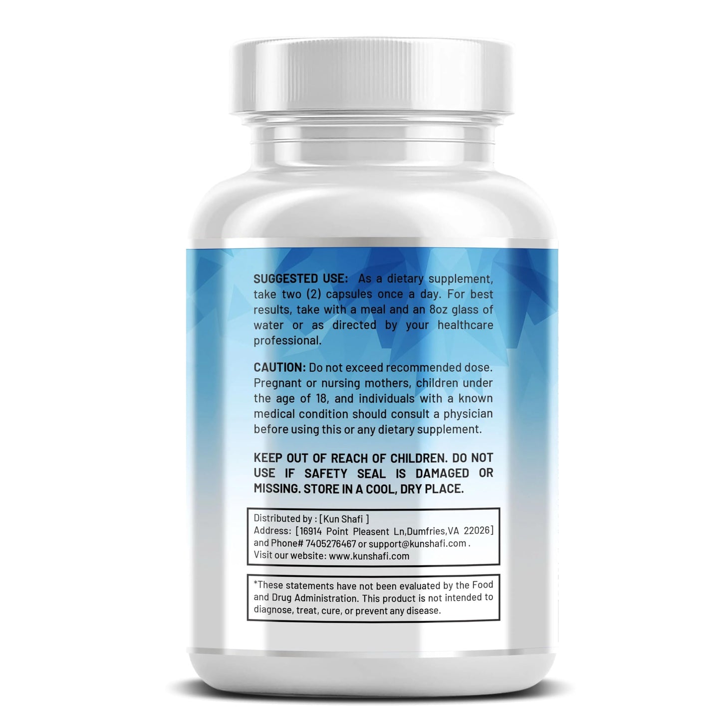 Kun Shafi Sea Moss Complex Capsules 60