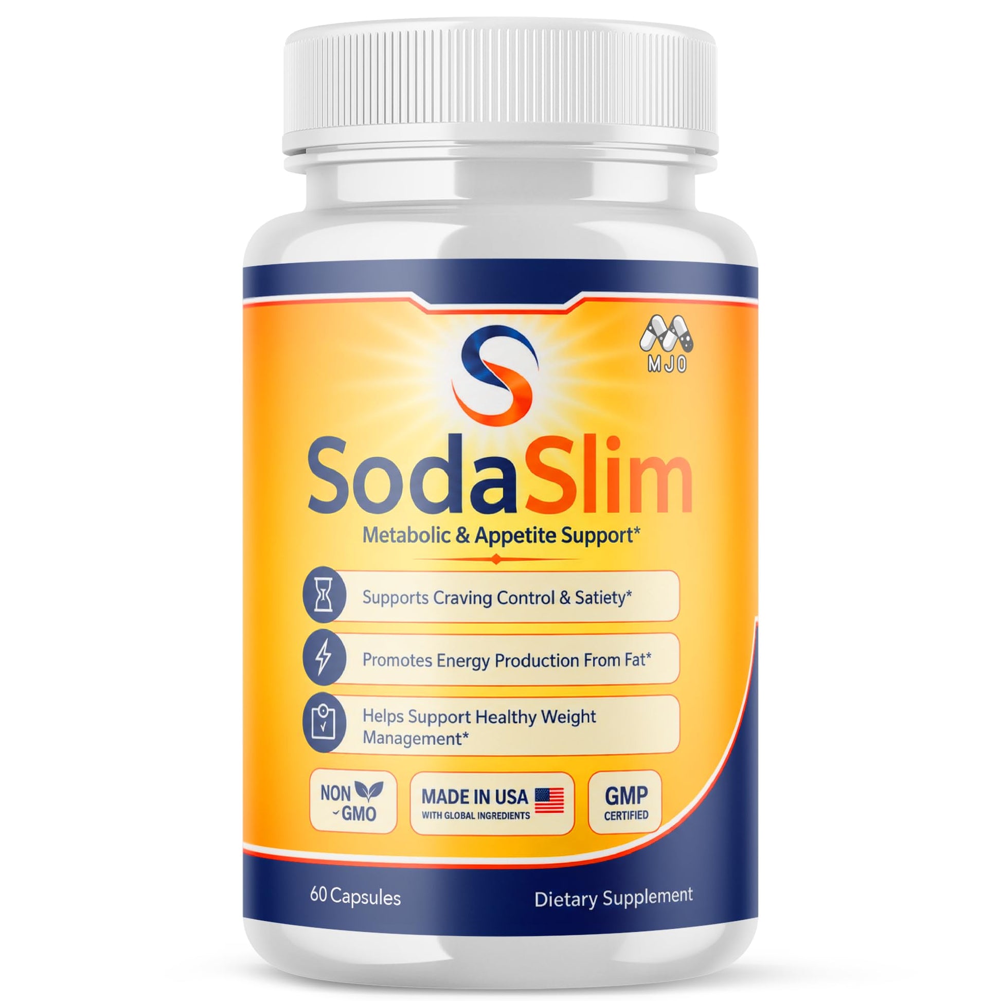 MJO Sodaslim Weight Management, 60 Capsules