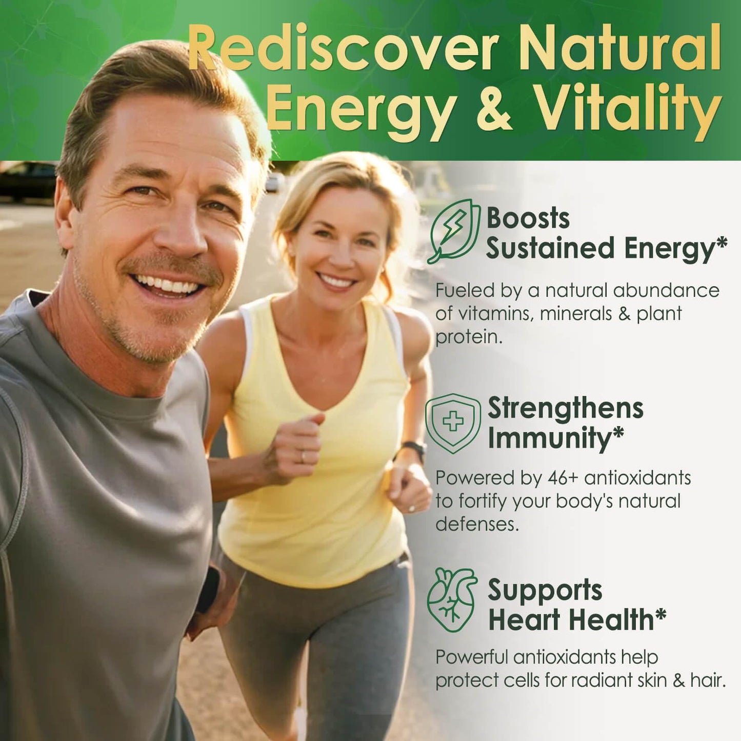 Nature Target Moringa Capsules 1000mg Pure Moringa Oleifera Leaf Supplement for Energy, Immune Support, Non-GMO, Vegan, Caffeine-Free, 120 Capsules