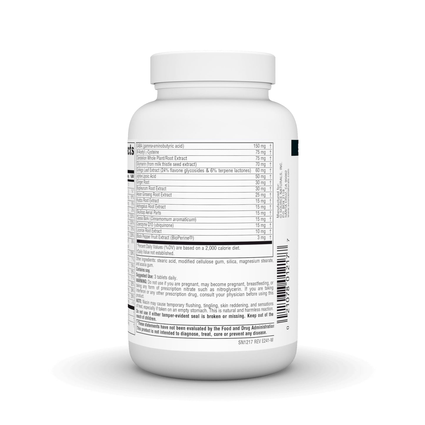 Source Naturals Fibro-Response Bio-Aligned Malic Acid & MSM, 90 Tablets