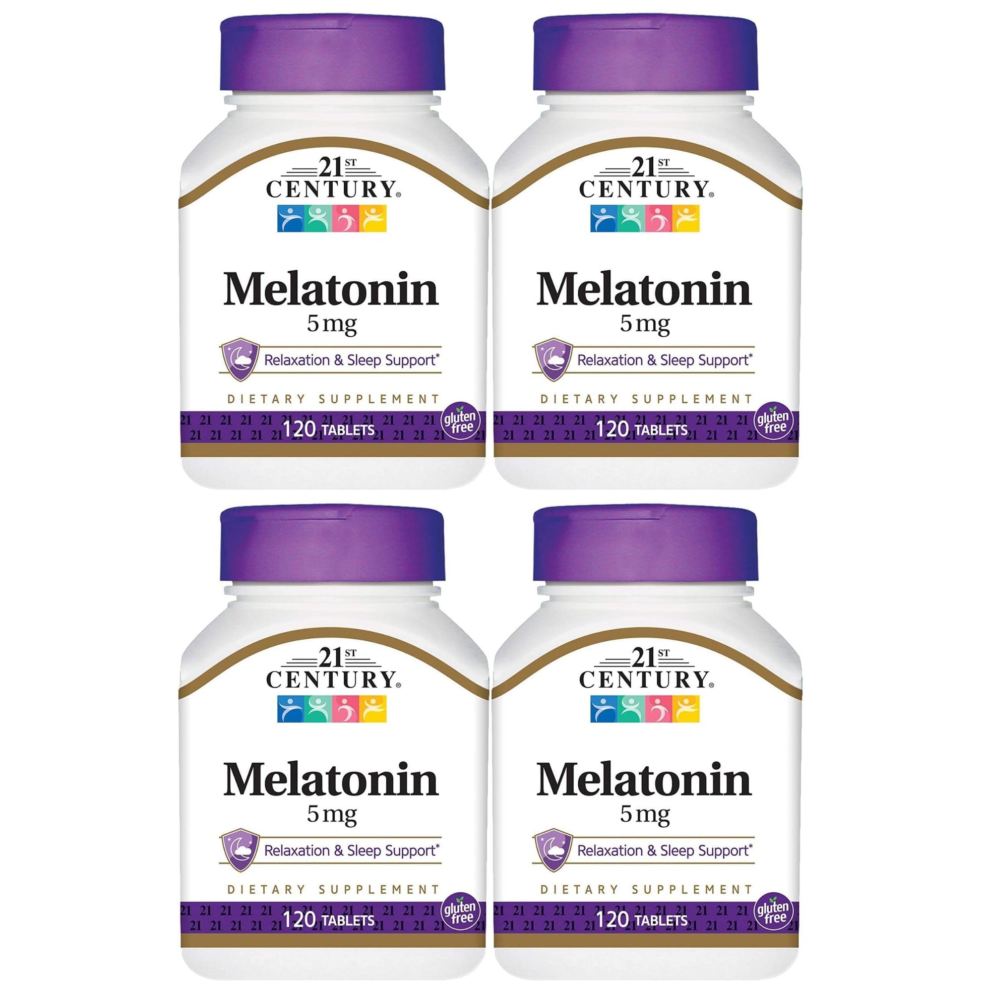 21st Century Melatonin 5mg 480 Tablets
