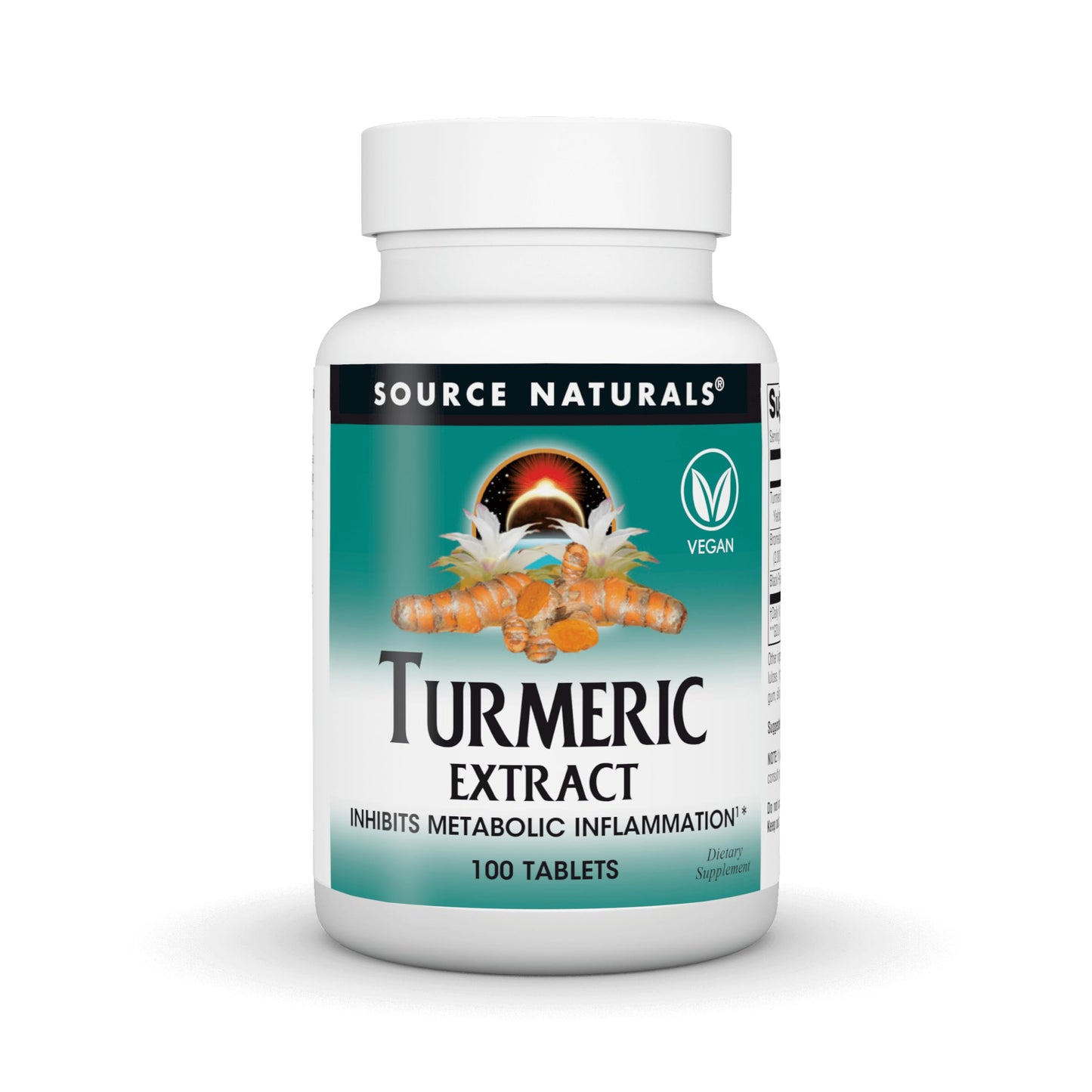 Source Naturals Turmeric Extract Tablets 100