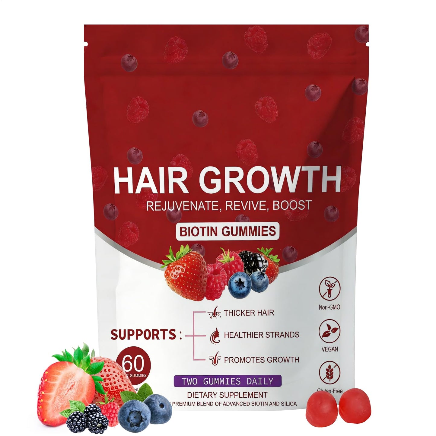 HDFREO Lumin Hair Growth 60 Capsules
