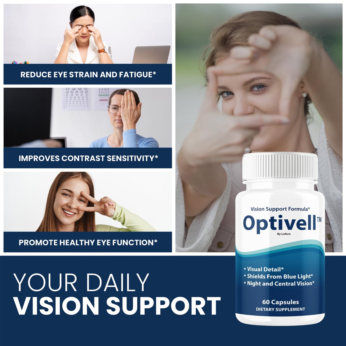 Lofero Optivell Eye Capsules Capsule, 300 ct