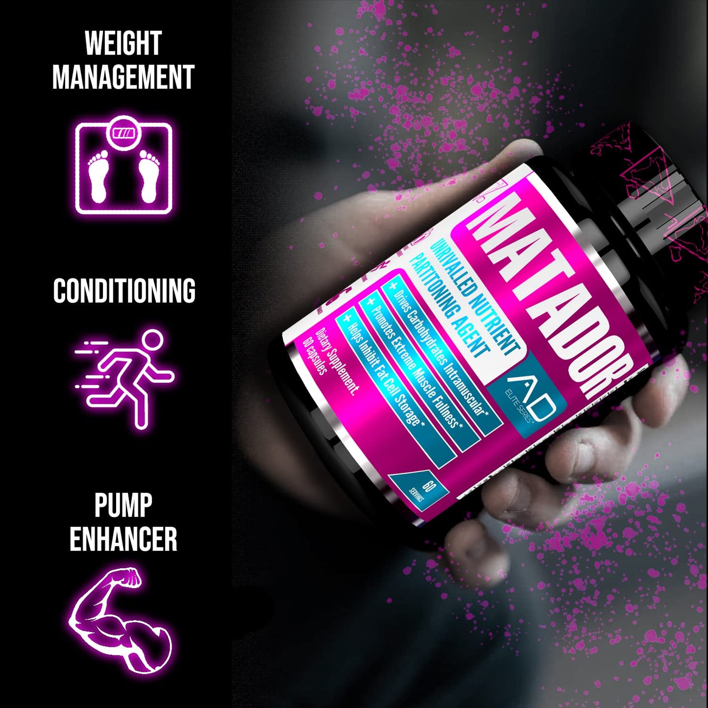 PROJECT AD LLC Matador Muscle Builder 60 Capsules