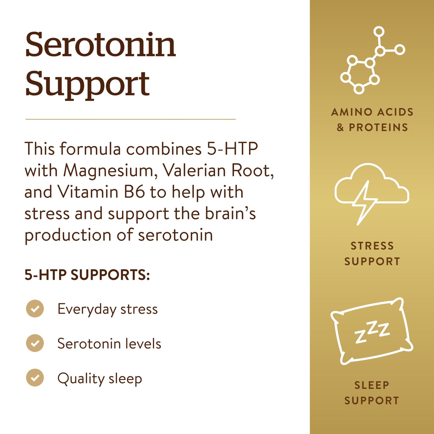 Solgar 5-HTP 100 mg Capsule, 90 Count