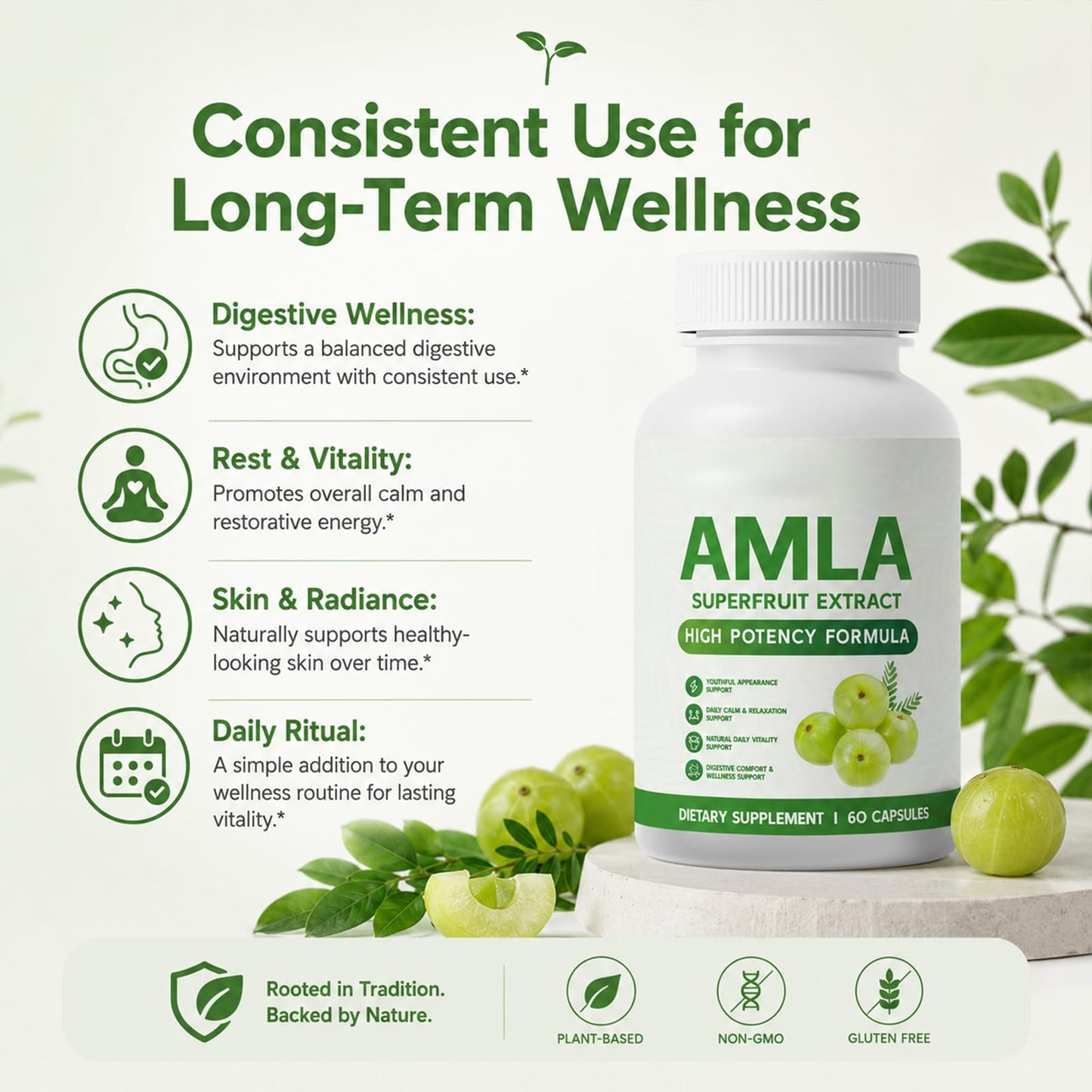 Alevia Organic Amla Capsule 1 Count