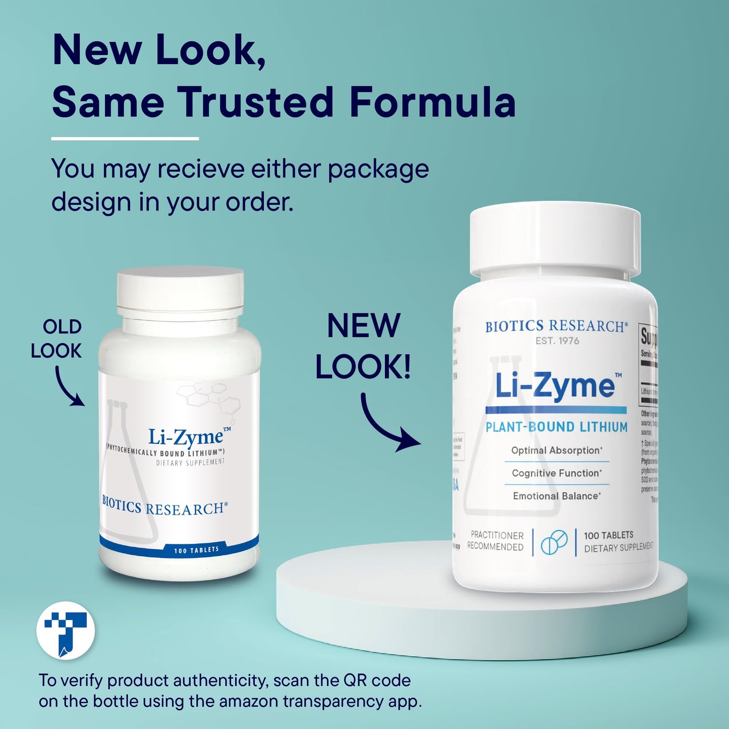 Biotics Research Li Zyme Tablet, 100 Tablets