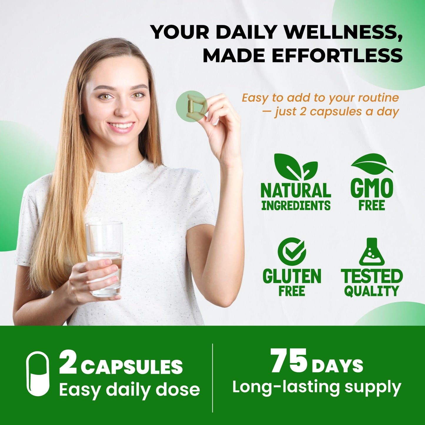 ULTRA HERBS Triple Magnesium Complex Capsules 150 Capsules