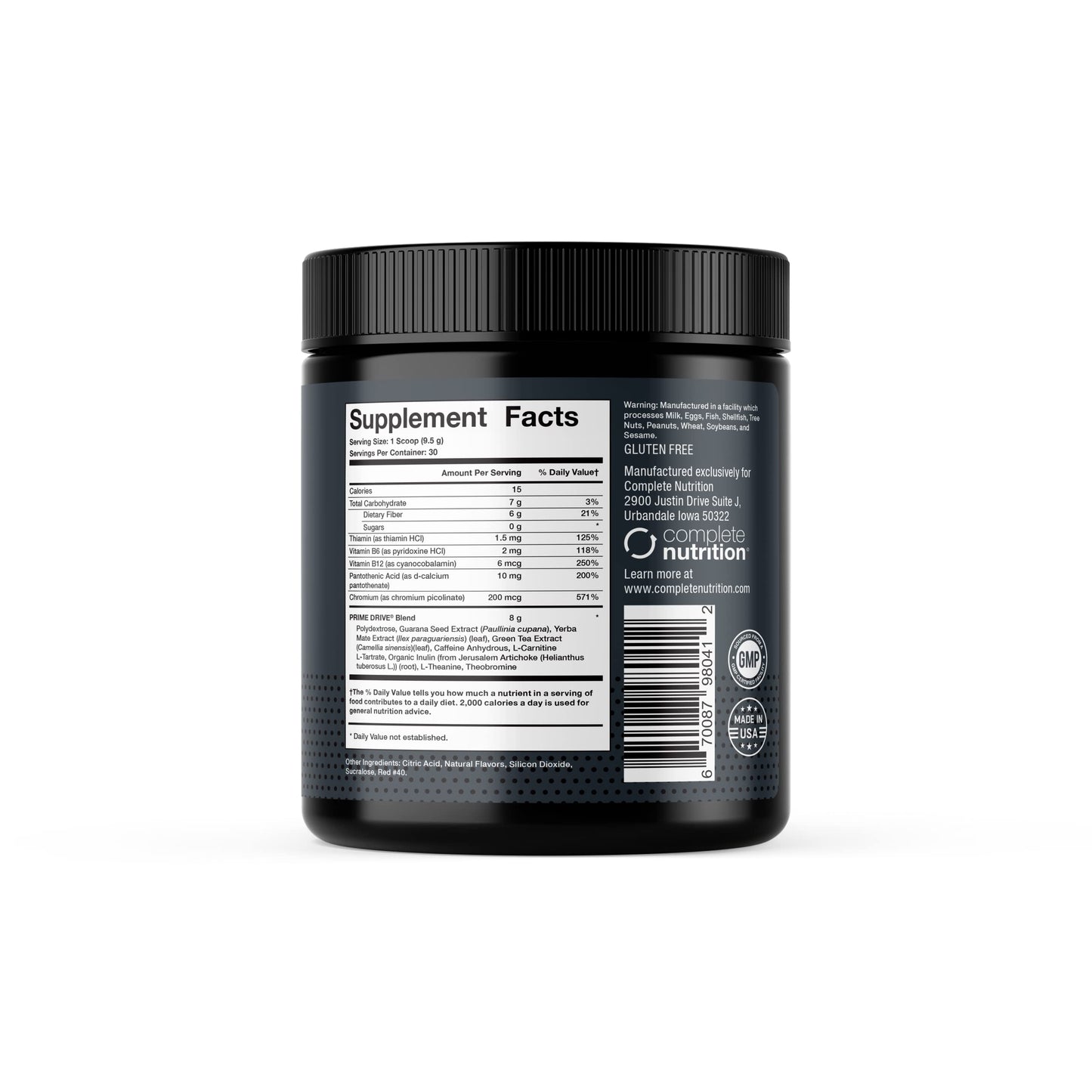 Complete Nutrition Prime Drive Tropical Passion Energy Powder 10.02 Ounces