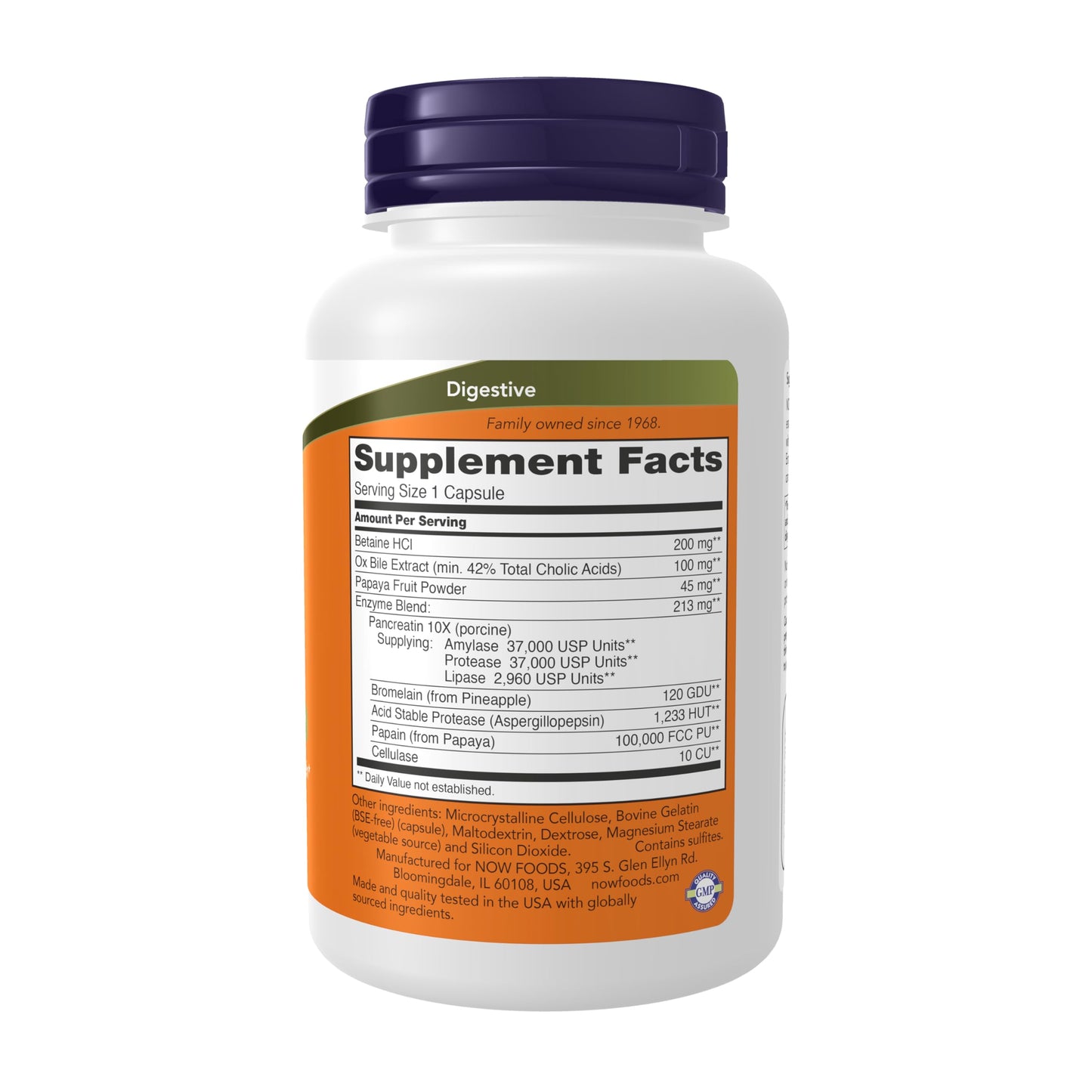 NOW Foods Super Enzymes Capsules, 90 Capsules