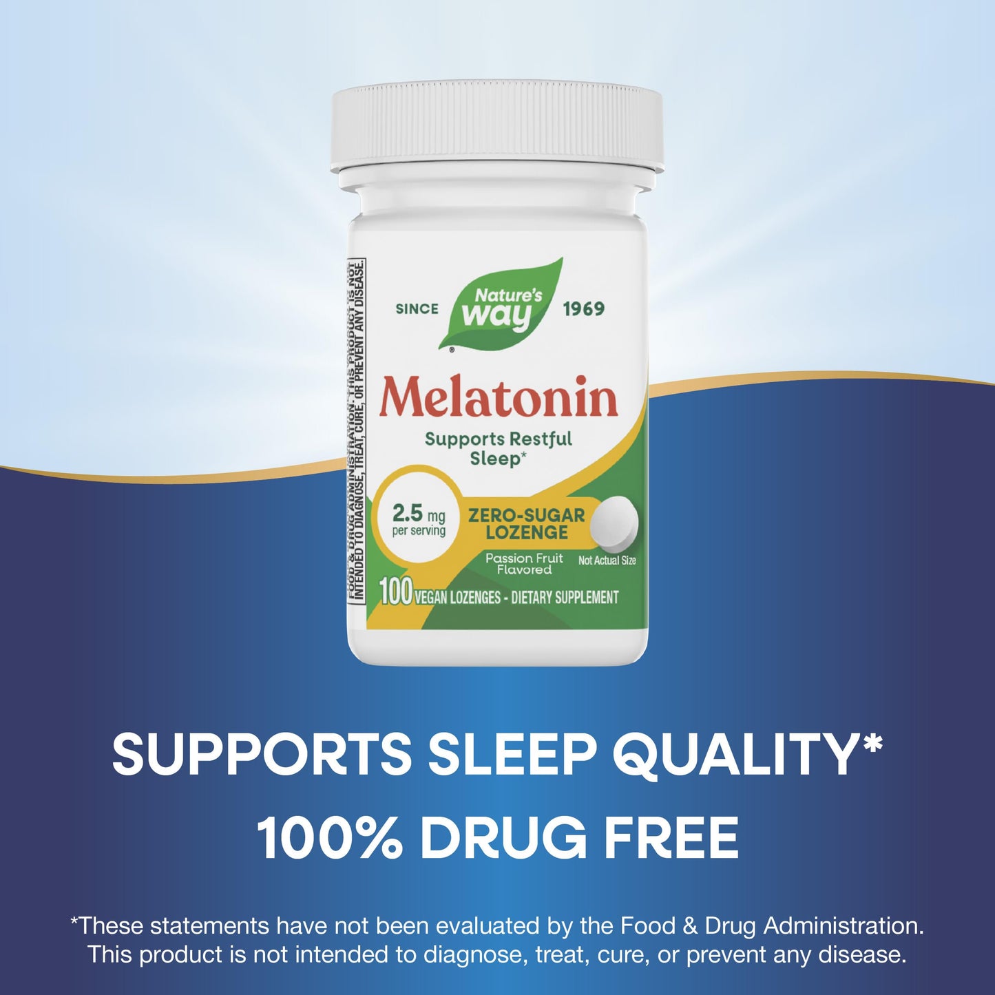 Nature's Way Melatonin Lozenges 100