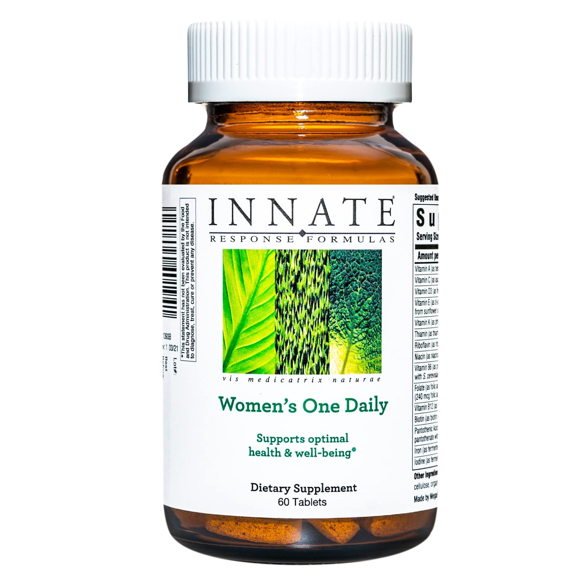 Innate Response Formulas Women's One Daily - Daily Multivitamin for Women 60 Tablets