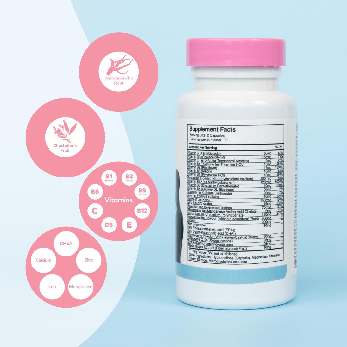 Dr. Talbot's Mom Fertility Support Multi-Vitamins Capsules 60