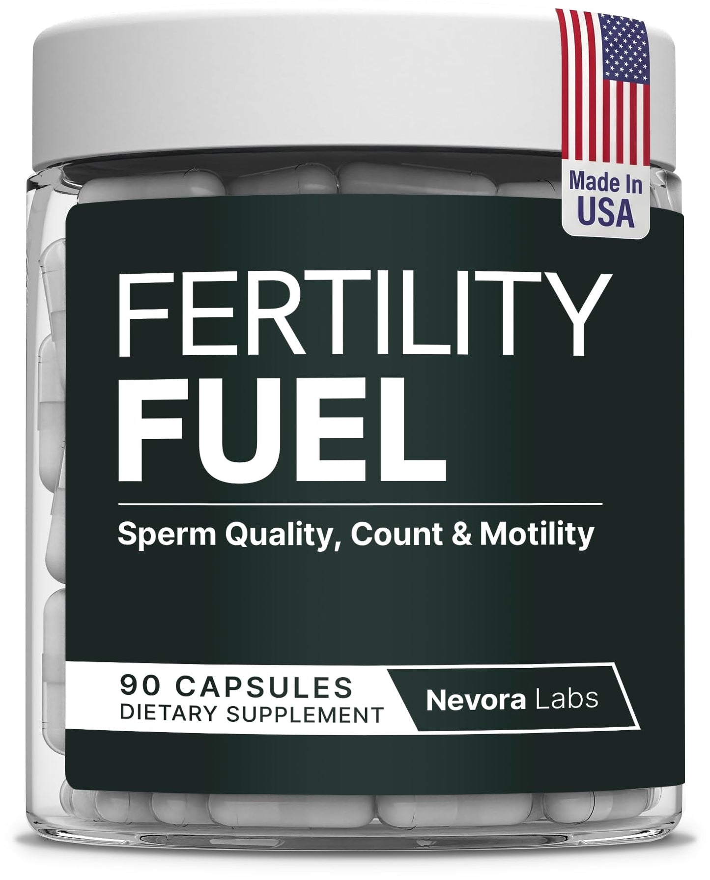Nevora Labs Fertility Fuel Capsules 90 Count