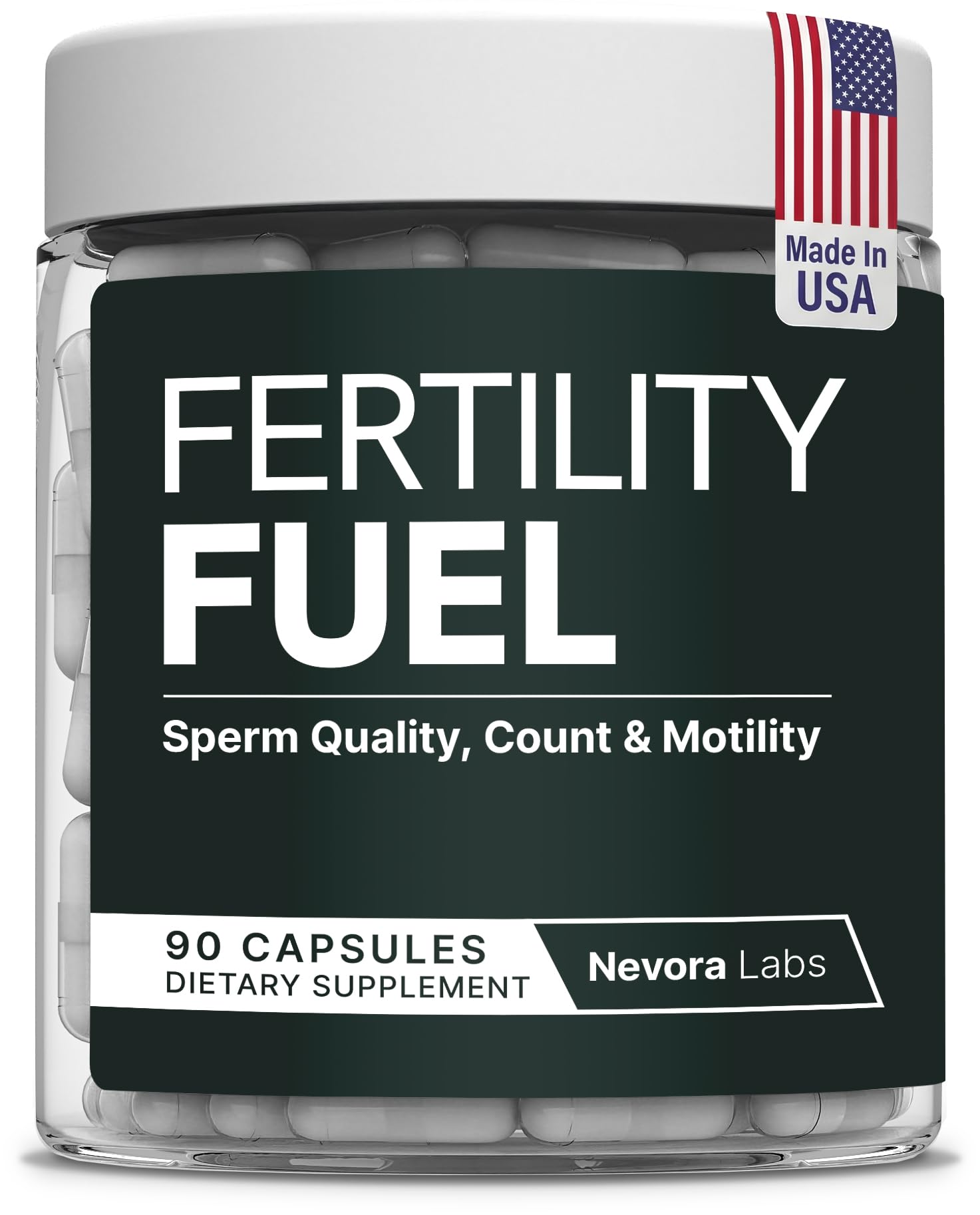 Nevora Labs Fertility Fuel Capsules 90 Count