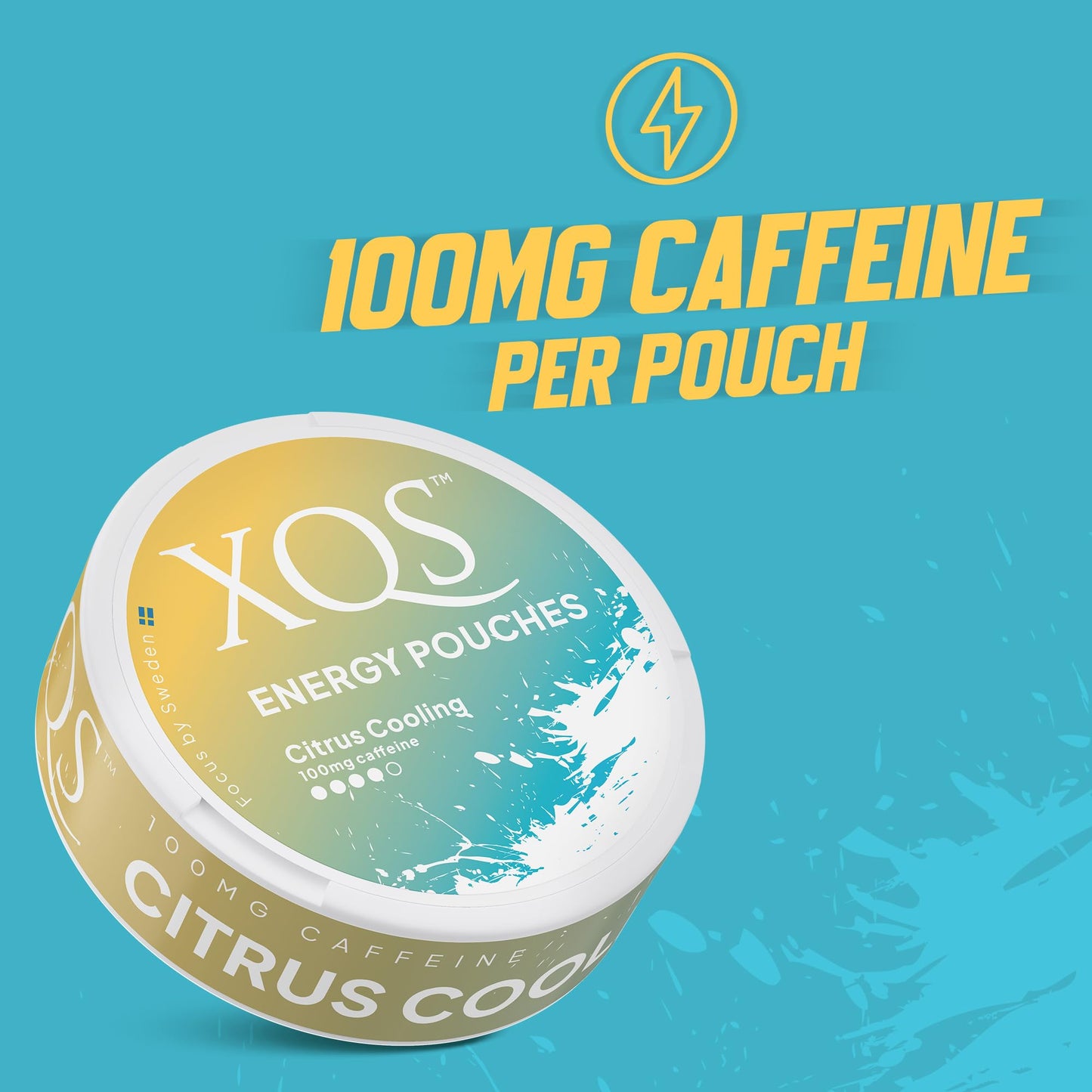 xqs Sugar Free Caffeine Pouches Caplets 5 Count