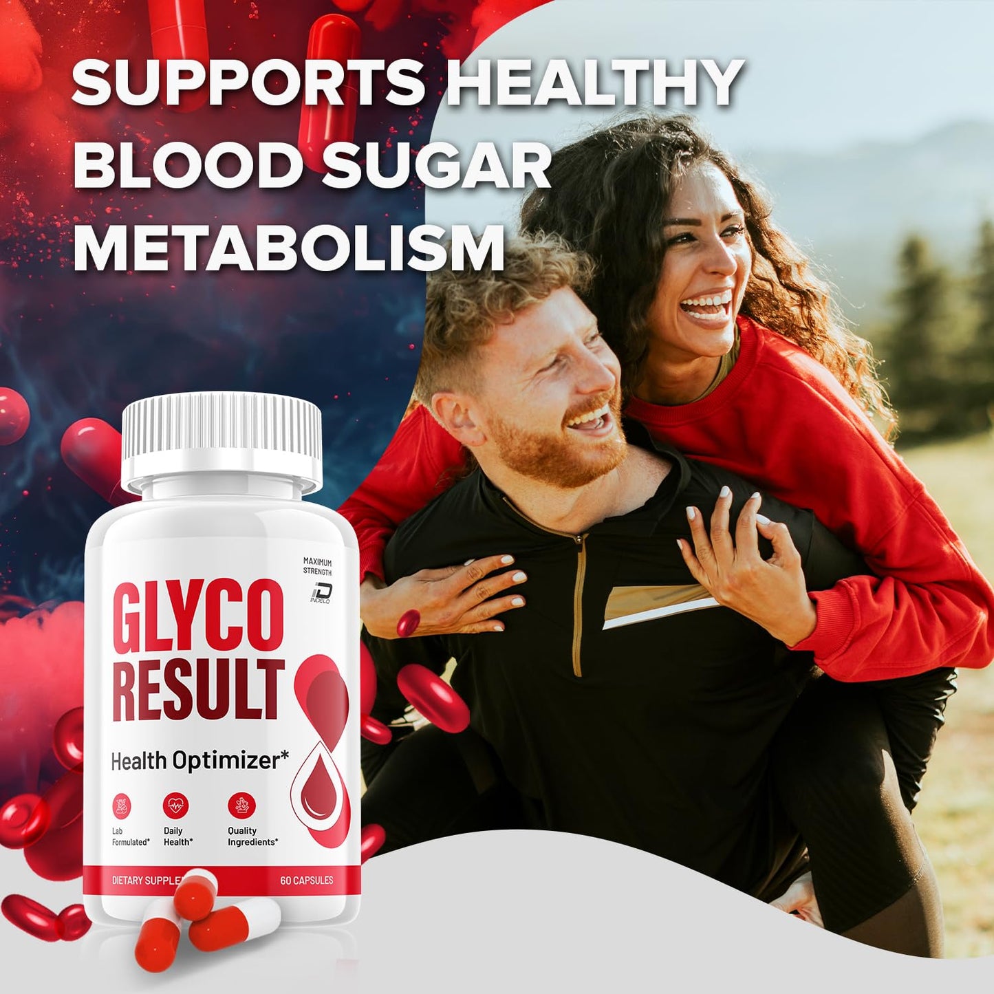 Indelo Glyco Result Capsules 60 Count