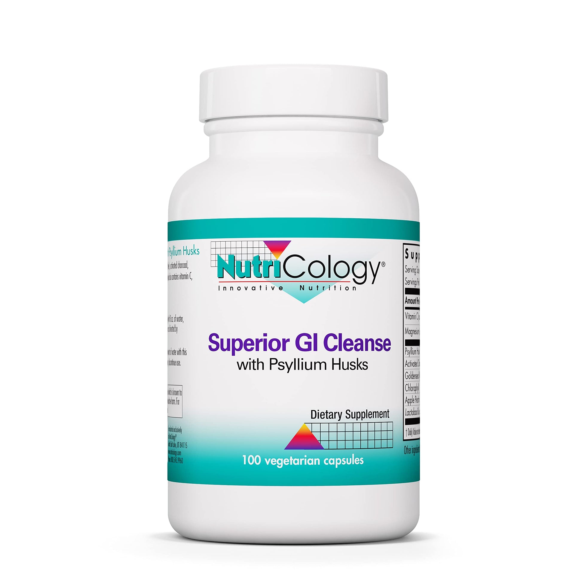 Nutricology Superior GI Cleanse Supplement Capsule 100 Count