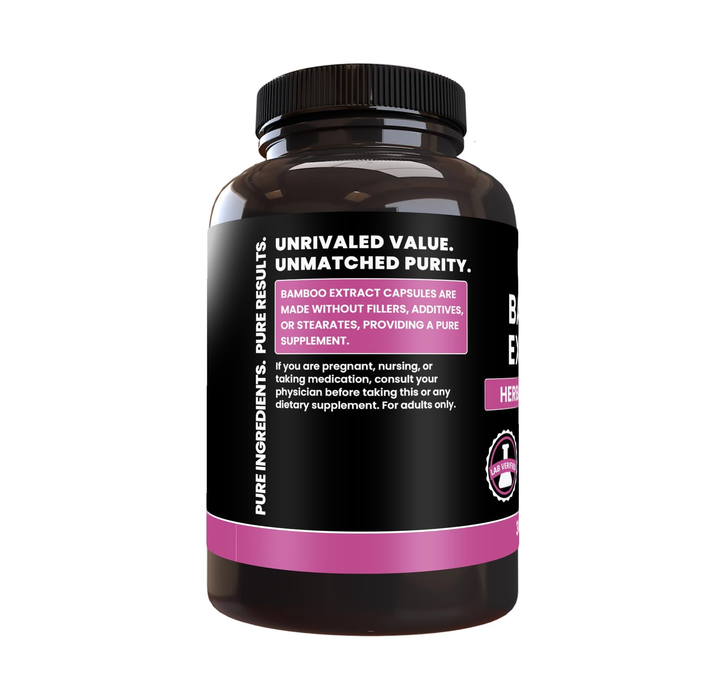 PURE ORIGINAL INGREDIENTS Bamboo Extract Capsules 365