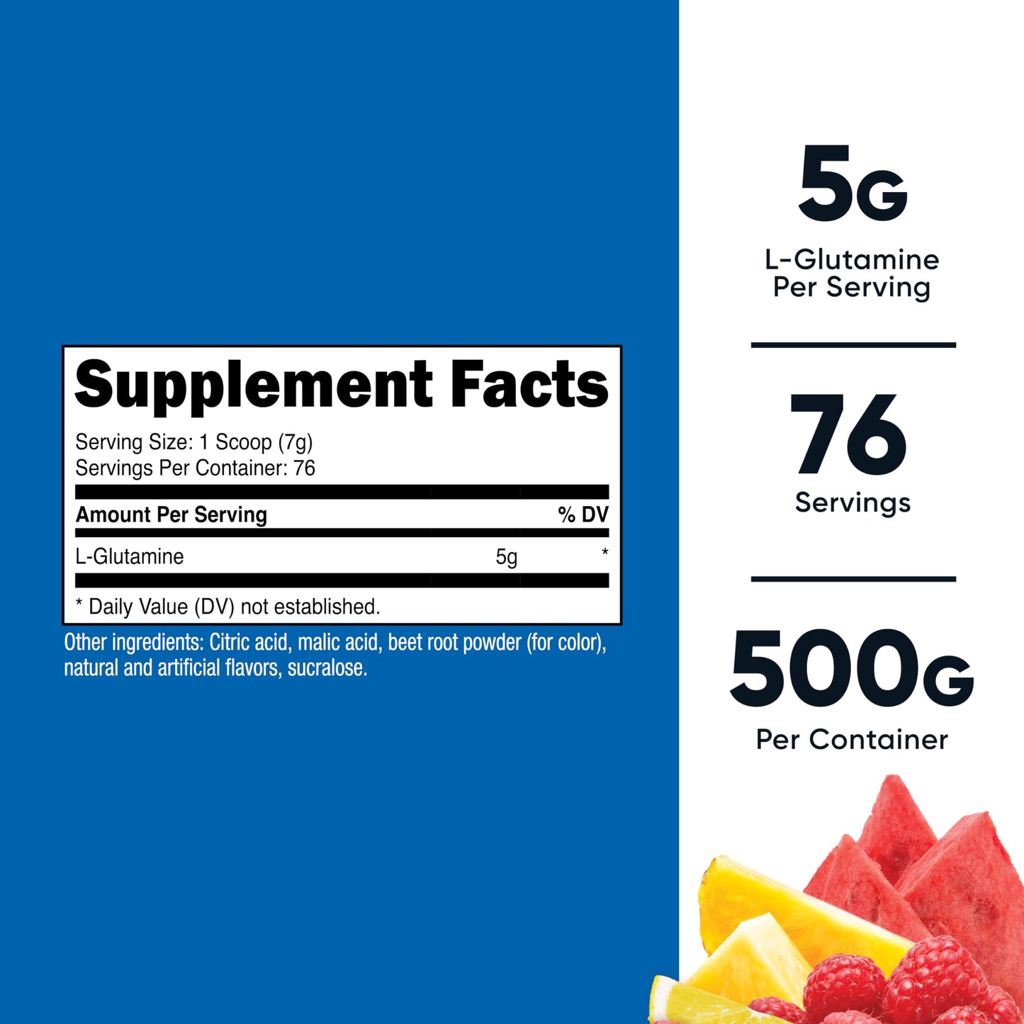 Nutricost L-Glutamine Powder
