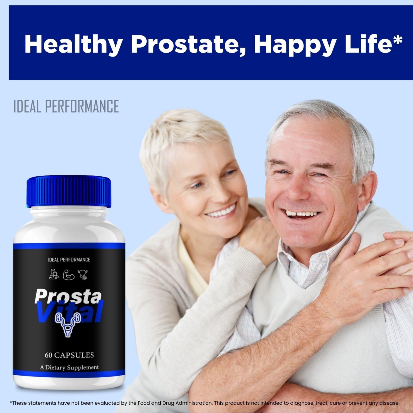 IDEAL PERFORMANCE ProstaVital for Men Capsules, 300 Capsules