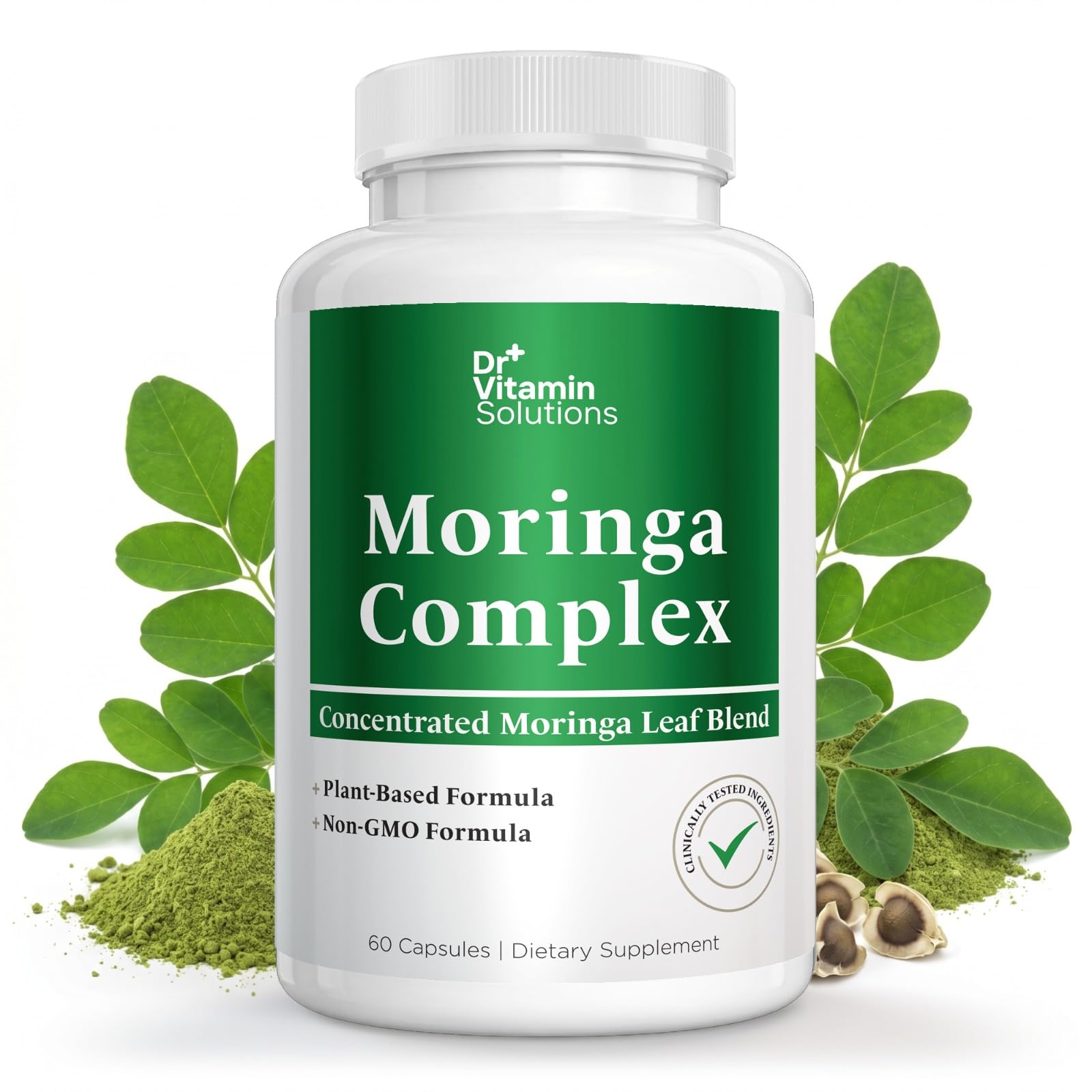 DR VITAMIN SOLUTIONS Moringa Complex Capsules 60 Count