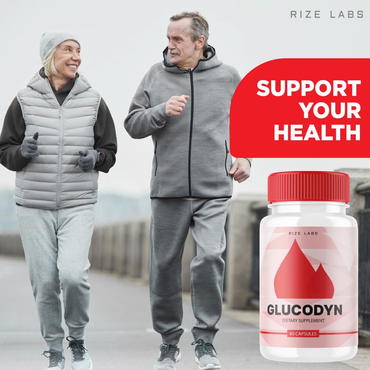 rize labs Glucodyn 120 Capsules