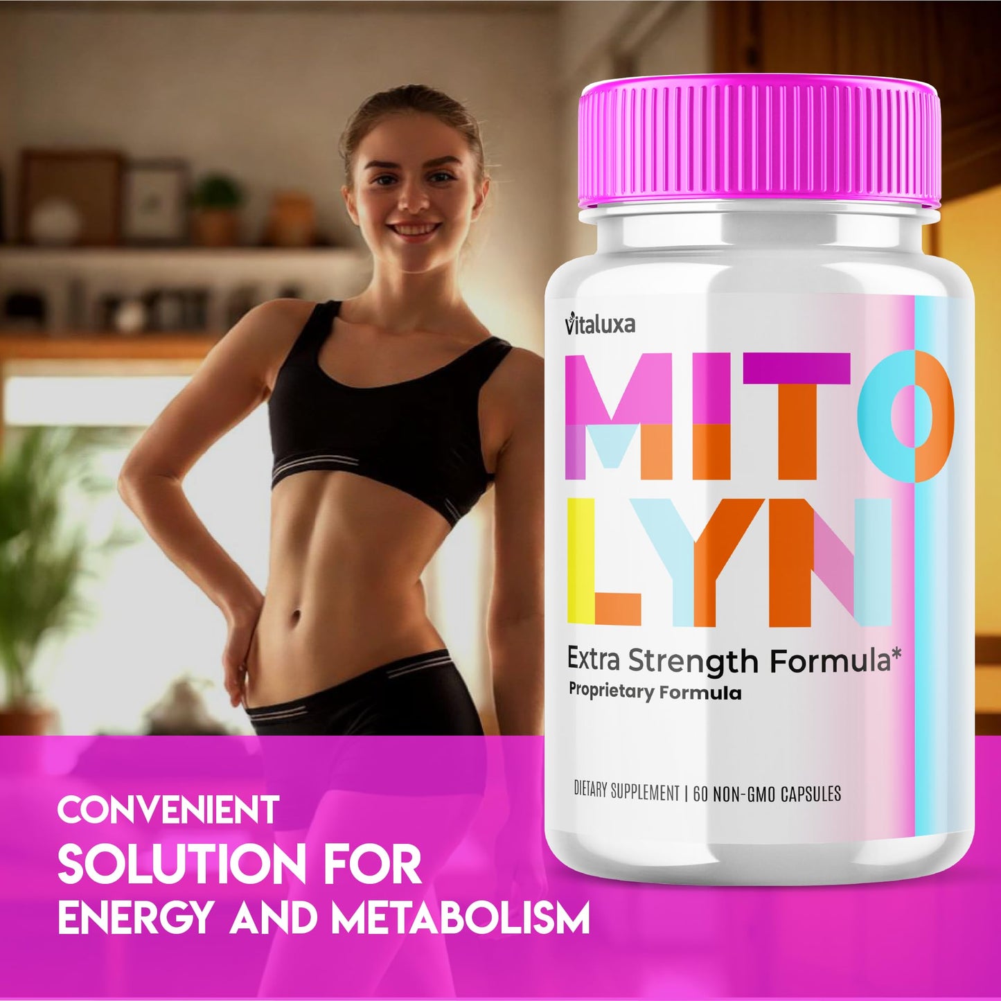 Vitaluxa Mitolyn Weight Loss Pills 60 Capsules