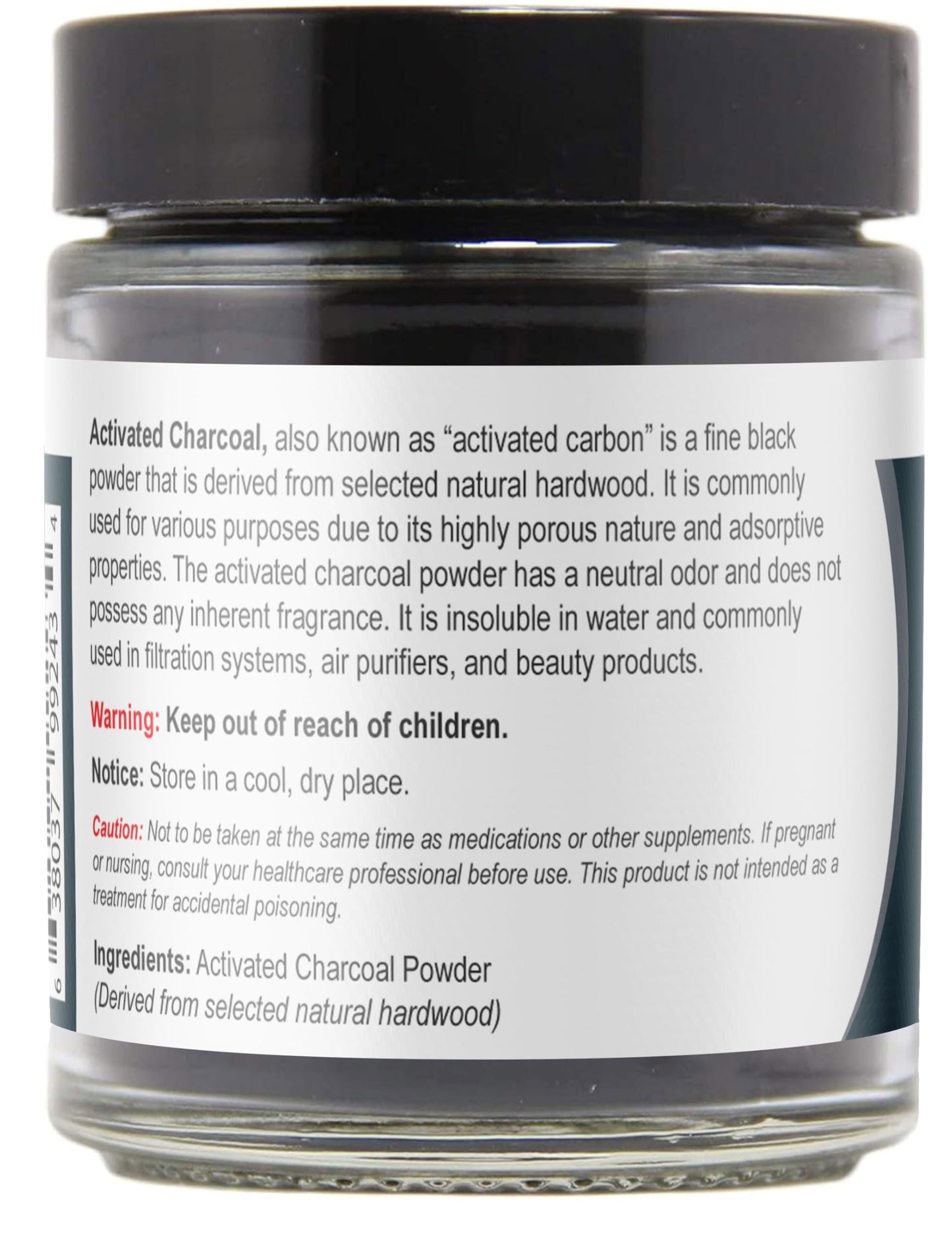 Viva Doria Activated Charcoal Powder 2.4 oz