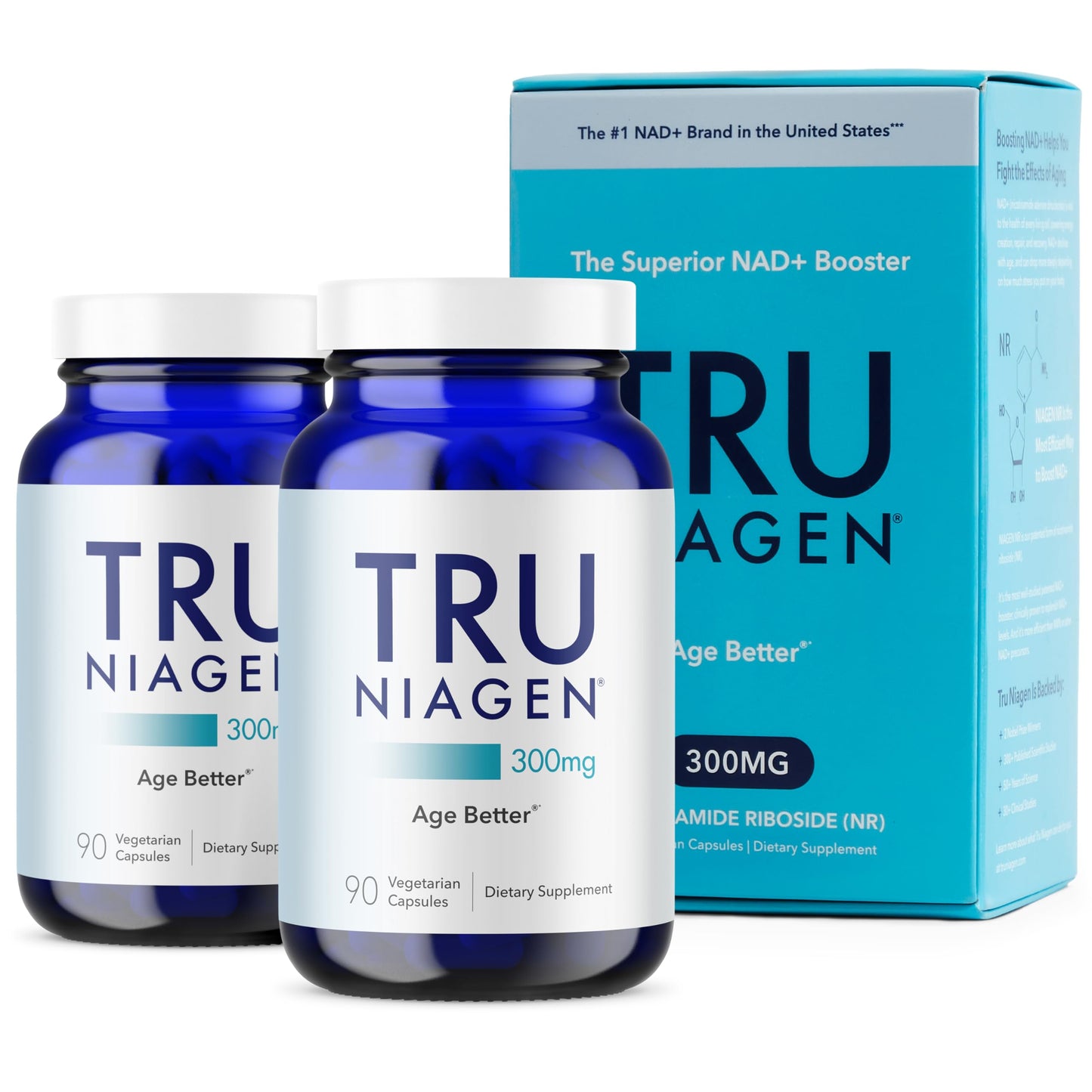 TRU NIAGEN Nicotinamide Riboside 300mg Capsule, 180 Capsules