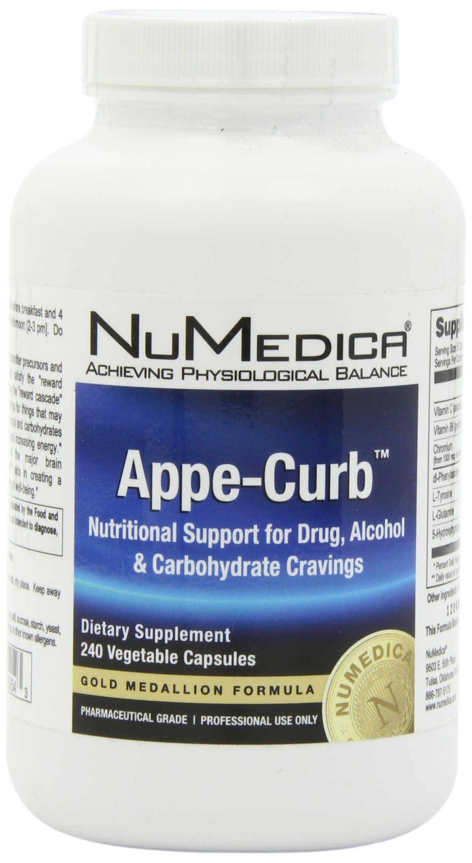 NuMedica Appe-Curb Large Capsules 240