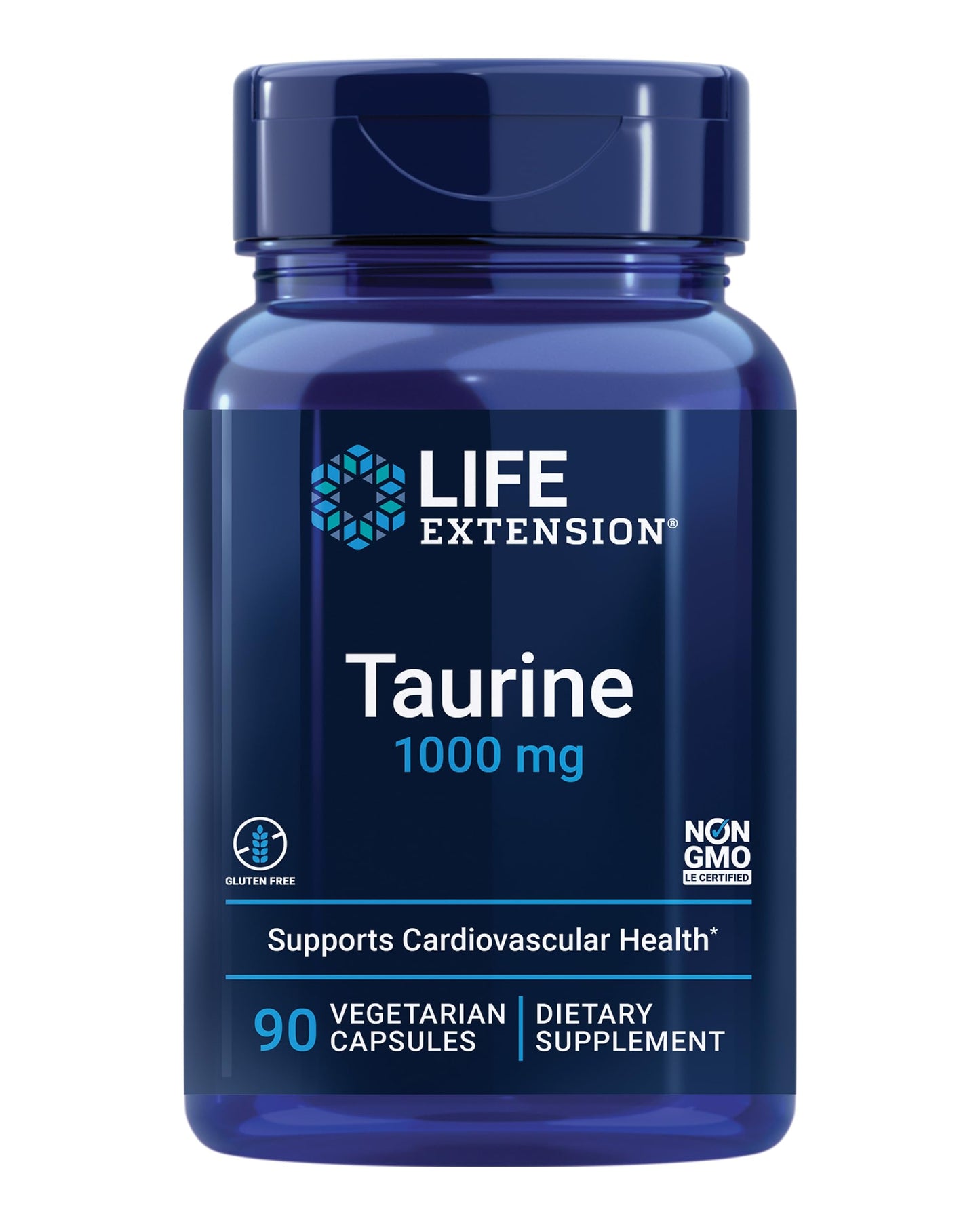 Life Extension Two-Per-Day Multivitamin & Taurine 1000mg Bundle, 120 Tablets & 90 Capsules, 210 Count