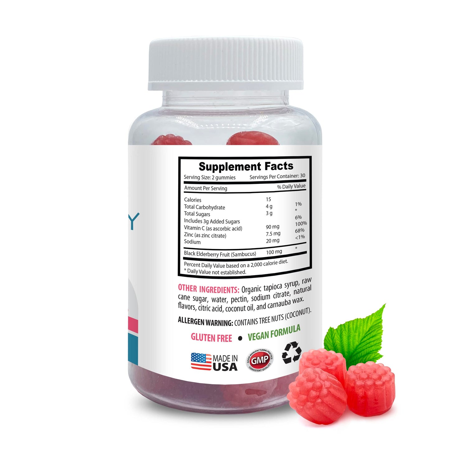 Swan Life Essentials Elderberry Immune Support Gummies, 60 Count