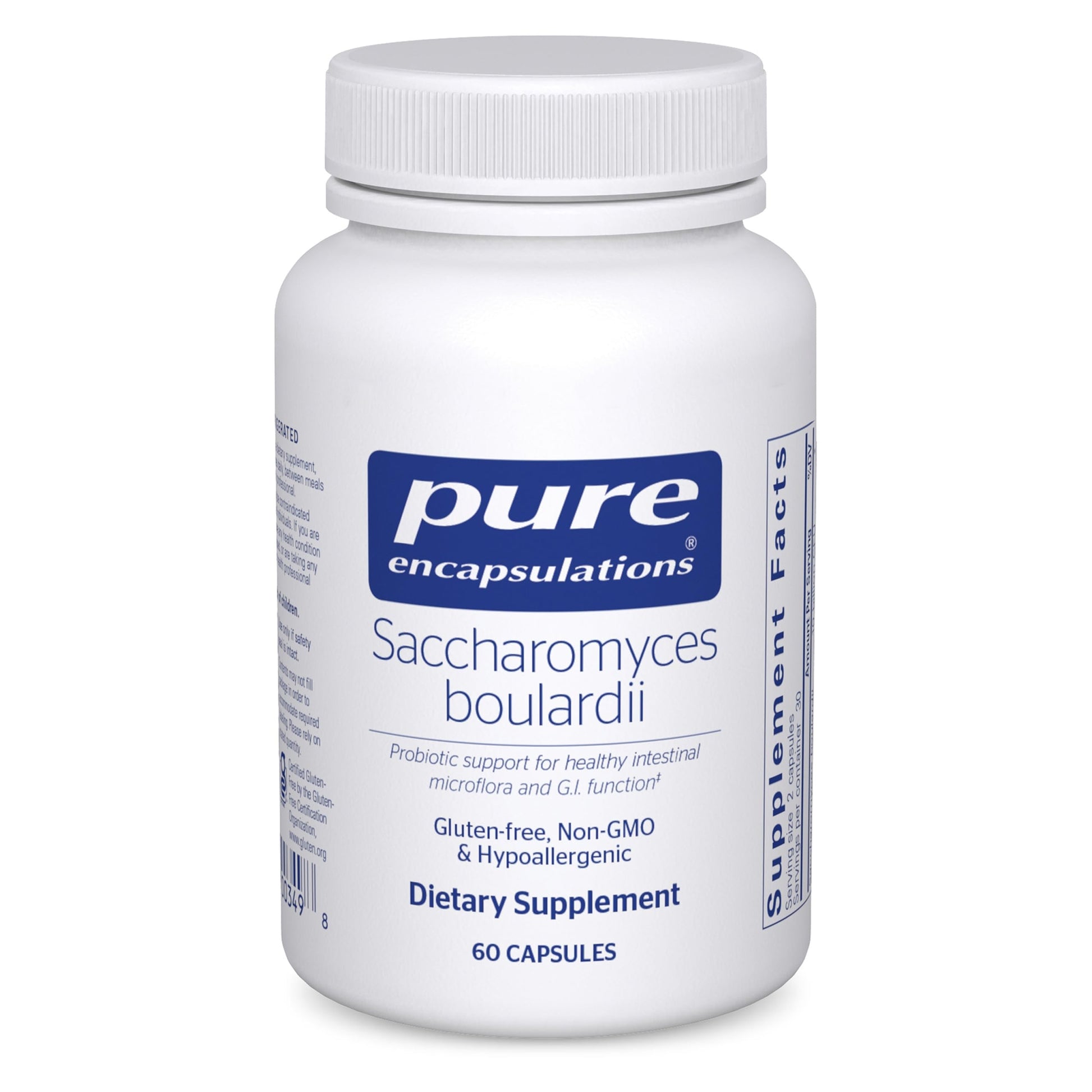 Pure Encapsulations Saccharomyces boulardii Capsule, 60 Count