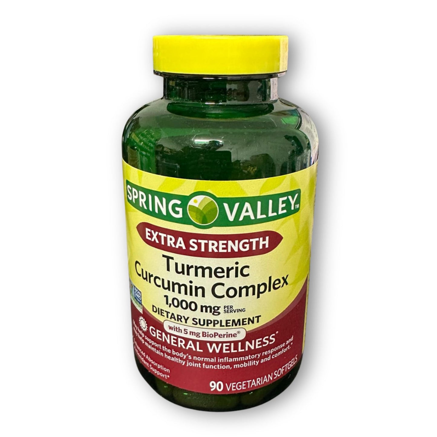 Fusion Shop Store Turmeric Curcumin 1000 mg Complex Extra Strength Softgels 90 Count