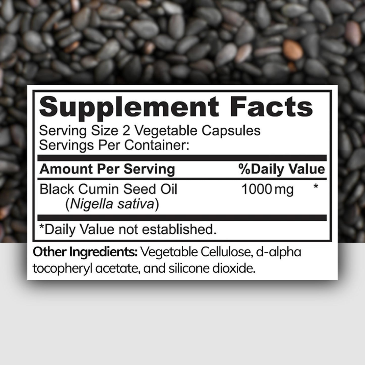 Zaytun Vitamins Halal Black Seed Oil Capsule, 90 Count