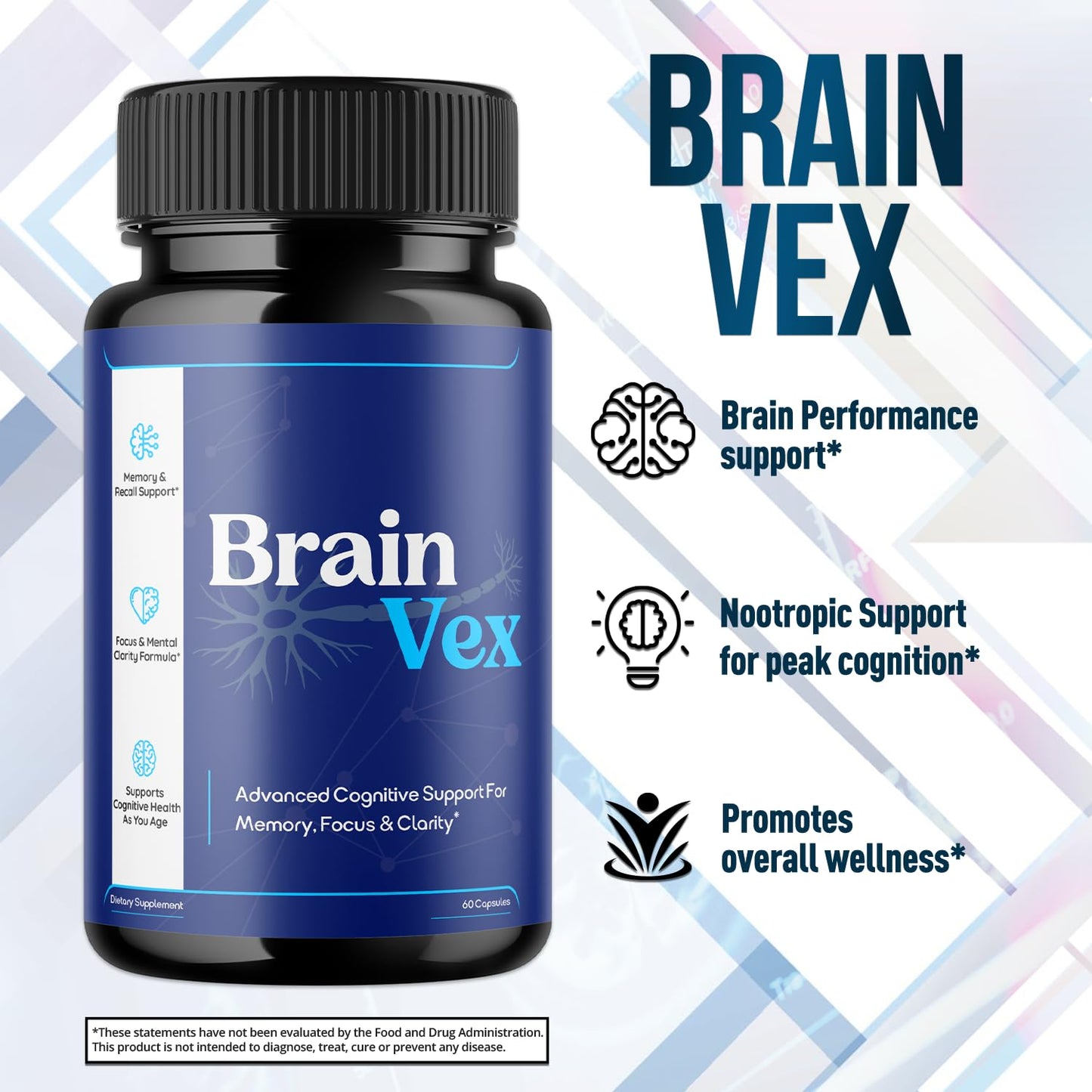Flex University Brain Vex 300 Capsules