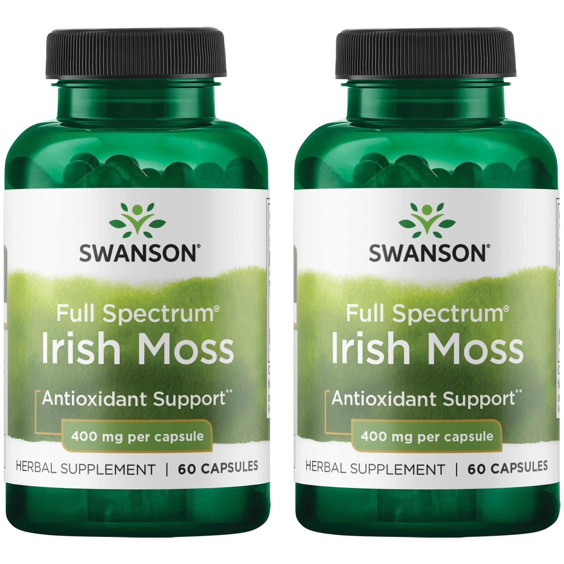 Swanson Full Spectrum Irish Moss 400 Milligrams 120 Capsules