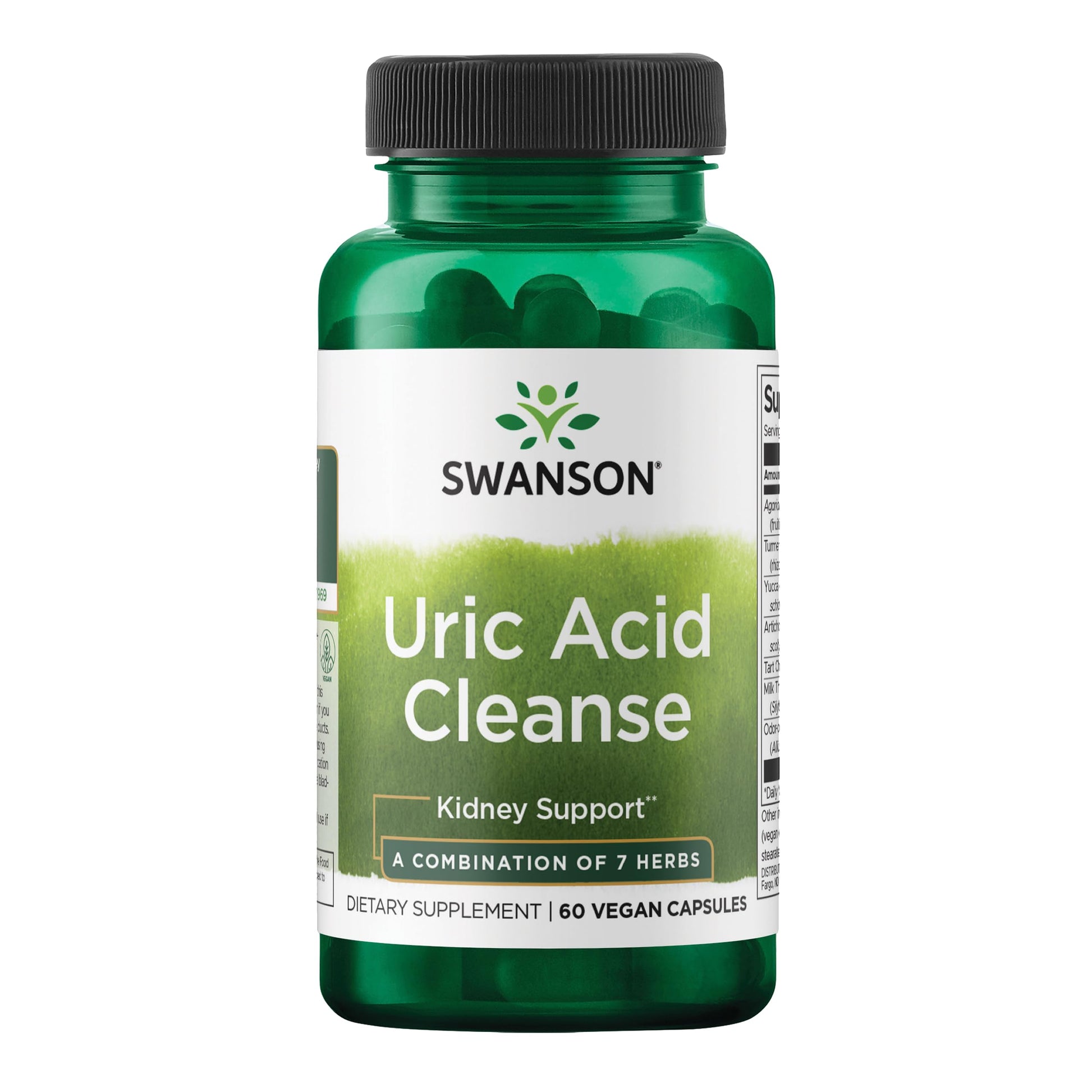 Swanson Uric Acid Cleanse Capsule 60 Veggie Capsules